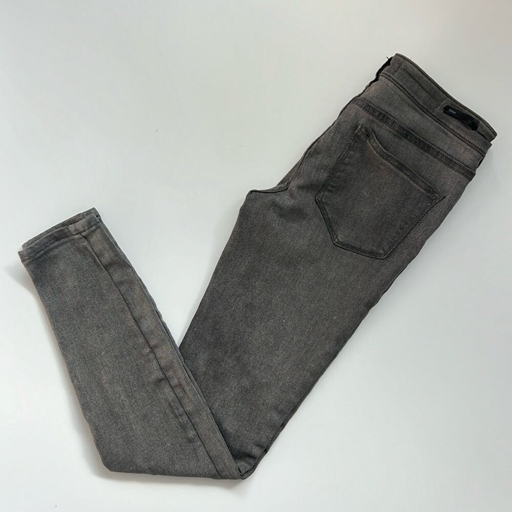PILCRO AND THE LETTERPRESS gray mid-rise ankle skinny jeans 26